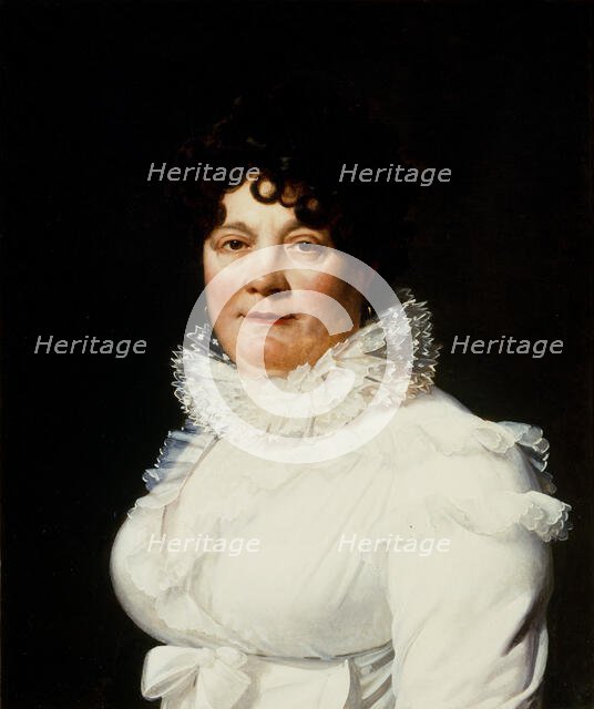 Portrait of Rosalie Dugazon (1755-1821), c. 1810. Creator: Riesener, Henri-Françoiss (1767-1828).