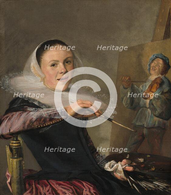 Self-Portrait, c. 1630. Creator: Judith Leyster.