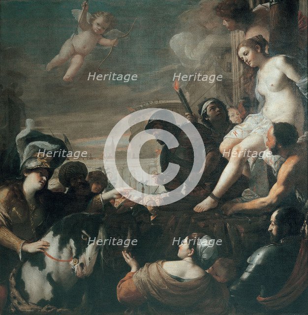 Clorinda rescues Olindo and Sophronia.