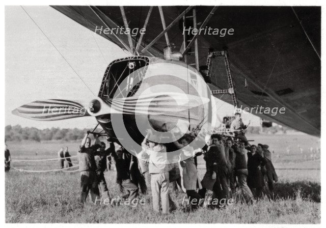 Rear gondola, Zeppelin LZ 127 'Graf Zeppelin', 1933. Artist: Unknown