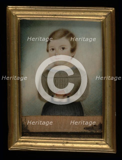 Child Holding a Book, n.d. Creator: Unknown.
