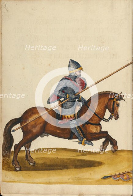 Emperor Friedrich Barbarossa on Horseback, about 1560-1570. Creator: Unknown.