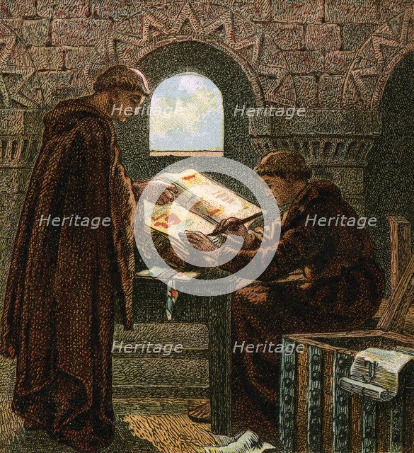 'Domesday Book', (c1850). Artist: Unknown