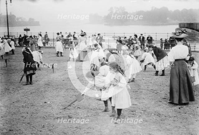 Farm for children, N.Y.C., between c1910 and c1915. Creator: Bain News Service.