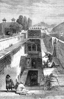 Hindoo shrine at Allahabad, 1881. Creator: Unknown.