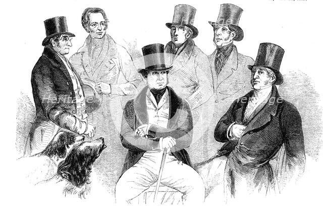 Distinguished Agriculturists, 1845. Creator: Unknown.