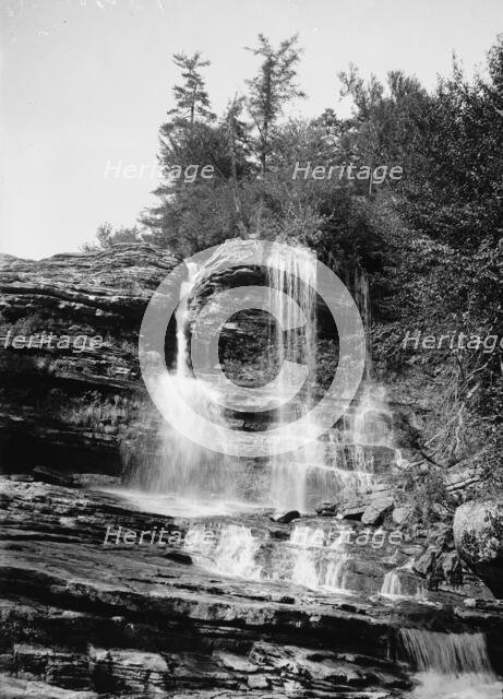 Peterskill Falls, Lake Minnewaska, N.Y., c1903. Creator: Unknown.