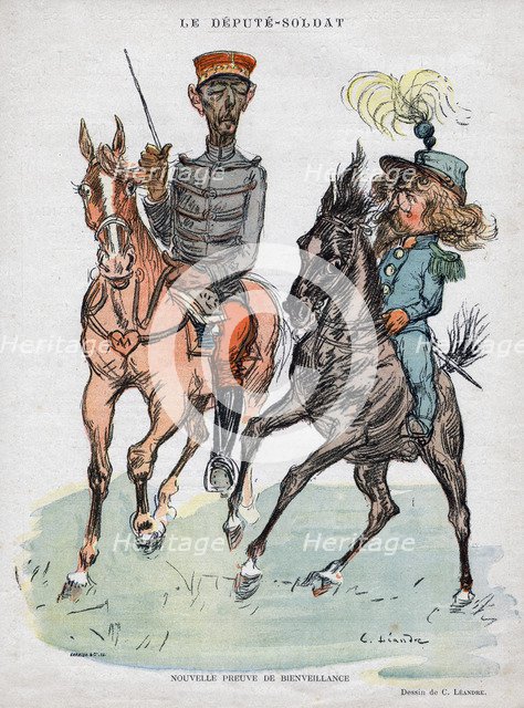 Nouvelle preuve de bienveillance.Artist: Garnier