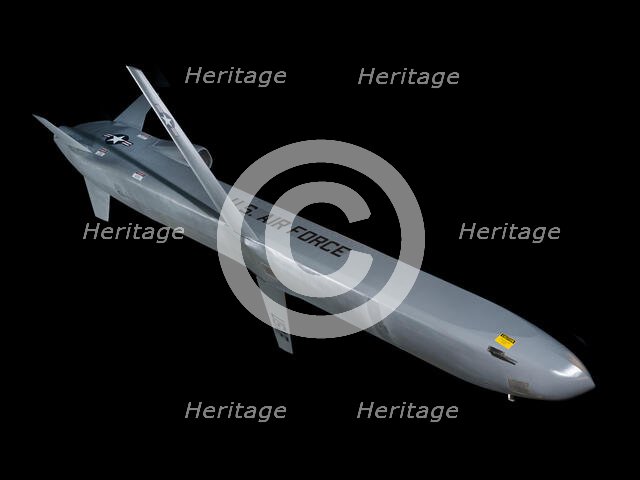 Missile, Cruise, Air-launched, AGM-86B, 1982. Creator: Boeing Aircraft Co..