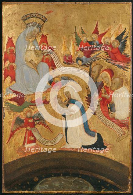 Santa Francesca Romana Holding the Christ Child, ca. 1445. Creator: Antonio del Massaro da Viterbo.