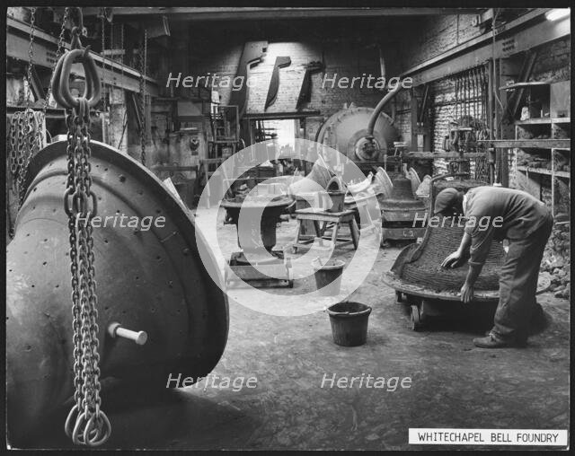 Whitechapel Bell Foundry, 32-34 Whitechapel Road, Whitechapel, Tower Hamlets, Greater London Authori Creator: John Lurcook.