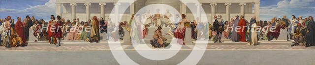 Replica of The Hémicycle, 1853. Creator: Charles Beranger.