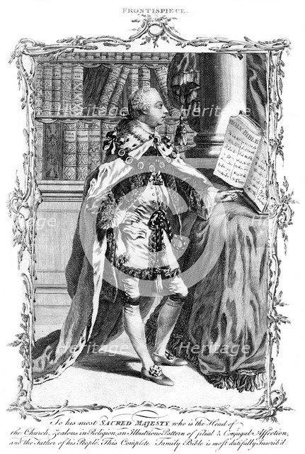 George III of the United Kingdom, 19th century. Artist: Unknown