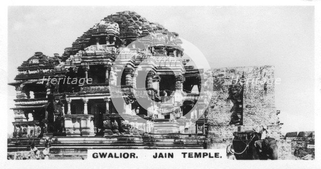 Jain temple, Gwalior, India, c1925. Artist: Unknown