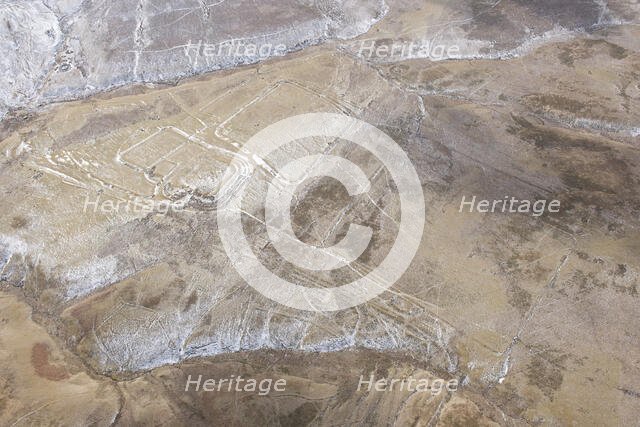 Roman fort, fortlets, camps and a medieval settlement and chapel, Chew Green, Northumberland, 2015. Creator: Historic England.