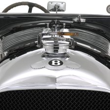 1930 Bentley 4.5 litre supercharged. Artist: Unknown.