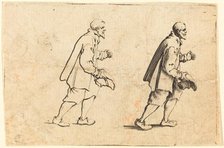 Peasant with Hat in Hand, c. 1622. Creator: Jacques Callot.