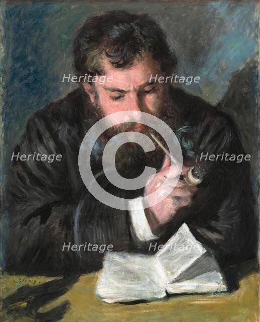 Claude Monet, 1872. Creator: Pierre-Auguste Renoir.