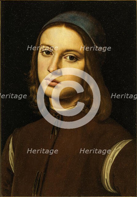 Portrait of a young man, 1497. Creator: Perugino (around 1450-1523).