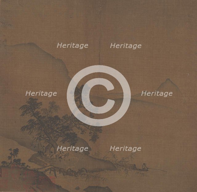 Xiantang Estuary, ca. 1200. Creator: In the style of Xia Gui (Chinese, active ca. 1195-1230).