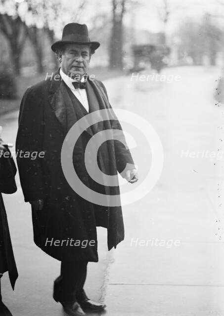 William Jennings Bryan, Rep. from Nebraska, 1913. Creator: Harris & Ewing.