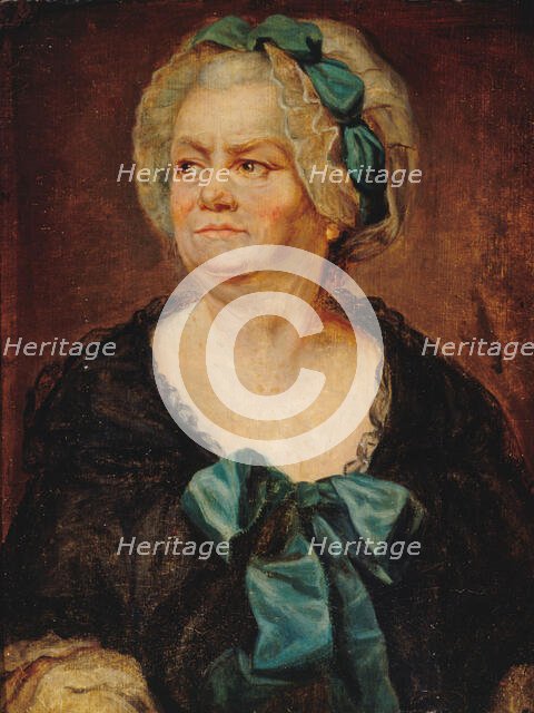 Portrait présumé de Madame Ducreux, la mère de l'artiste. Anciennement identifié comme..., c1770. Creator: Joseph Ducreux.