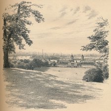 'Greenwich Palace From Observatory Hill', 1902. Artists: Thomas Robert Way, John Lane.