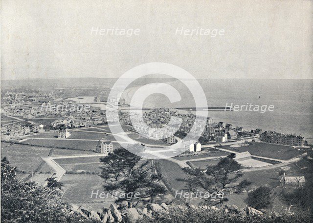 'Ramsey - From the Albert Tower', 1895. Artist: Unknown.