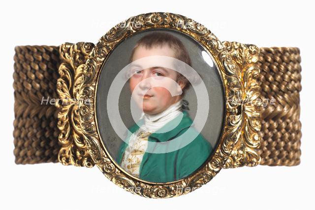 Portrait of Constantine Phipps, 1770. Creator: John I Smart (British, 1741-1811).