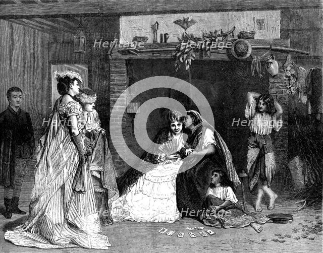 "Good Luck", by C. Baugniet, in the International Exhibition, 1871. Creator: William Hollidge.