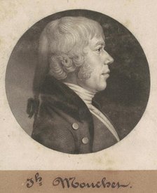 Joseph Mouchet, 1802. Creator: Charles Balthazar Julien Févret de Saint-Mémin.
