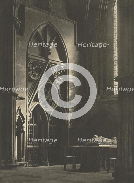 Camera Work: In Sure and Certain Hope, 1904. Creator: Frederick Henry Evans.