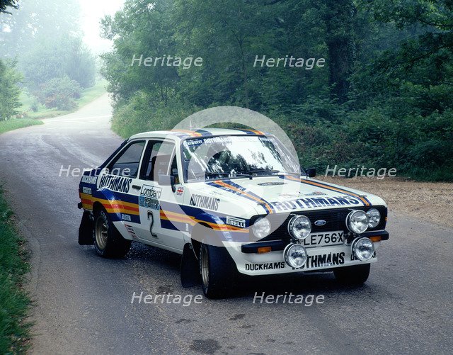 1981 Ford Escort RS1800. Artist: Unknown.