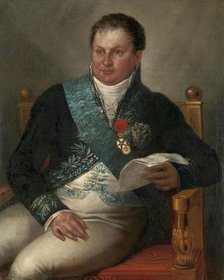 Portrait of Isaac Jan Alexander Gogel, c.1811-c.1813. Creator: Mathieu Van Brée.