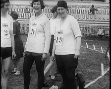 Female British Athletes at the Women's World Games, 1922. Creator: British Pathe Ltd.