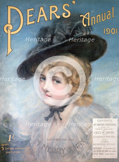 Front cover of the Pears' Annual, 1901. Artist: Unknown