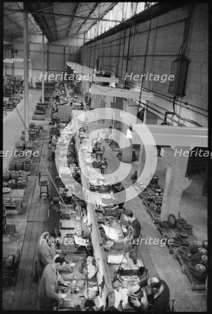 Wear Flint Glass Works, Alfred Street, Millfield, Sunderland, 1961. Creator: Eileen Deste.