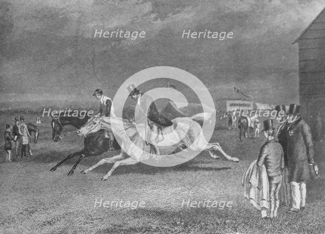 'The Canter Up', 19th century, (1911). Artist: Unknown.