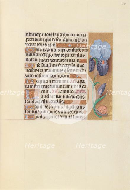 Hours of Queen Isabella the Catholic, Queen of Spain: Fol. 252r, c. 1500. Creator: Master of the First Prayerbook of Maximillian (Flemish, c. 1444-1519); Associates, and.