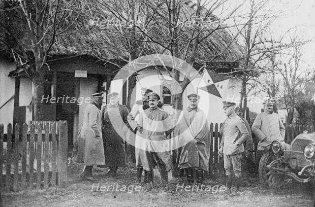 Prince of Wied in Eastern War Zone, 25 Apr 1915. Creator: Bain News Service.