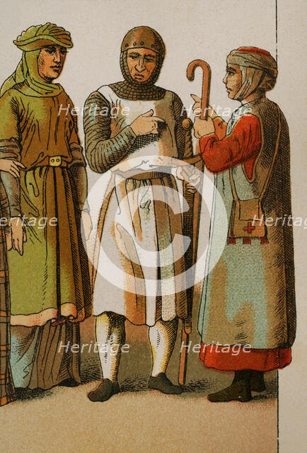 History of France, 1000, (1884).  Creator: Unknown.