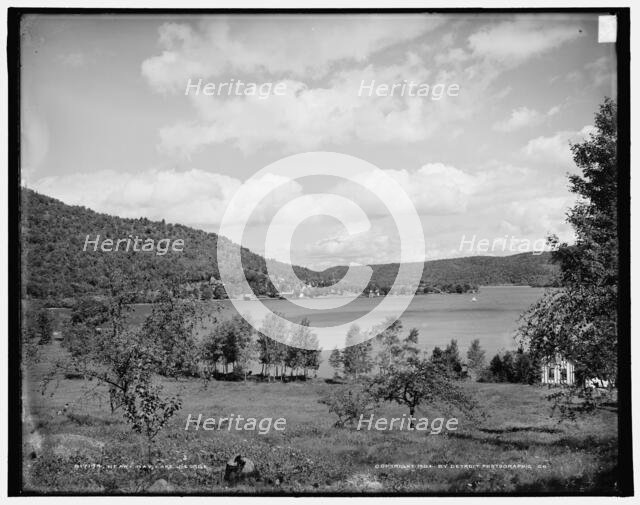 Heart bay, Lake George, c1904. Creator: Unknown.