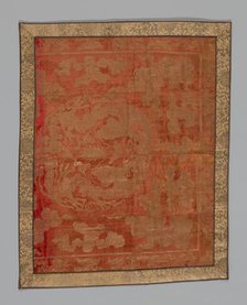 Panel (Furnishing Fabric), China, Edo period (1615-1868), 1775/1825. Creator: Unknown.