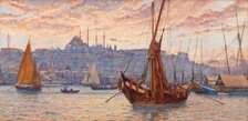 The Golden Horn, Second Half of the 19th cen.. Artist: Ellis, Tristram James (1844-1922)