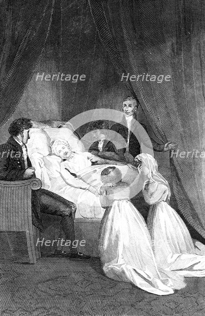 'The Queen's Last Moments'. Artist: Unknown