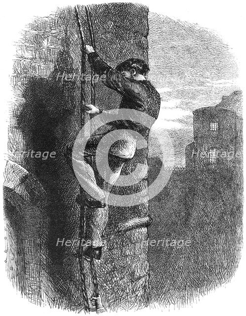 Escape of Confederate General John Hunt Morgan, 1863 (c1880). Artist: Unknown