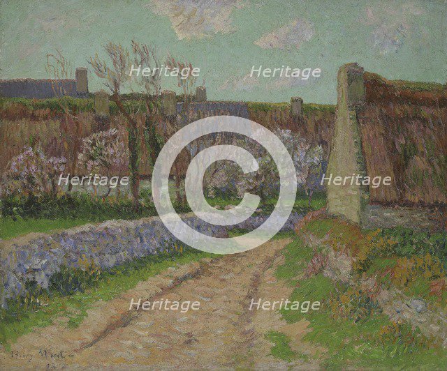 'Village in Clohars', 1898. Artist: Henri Moret