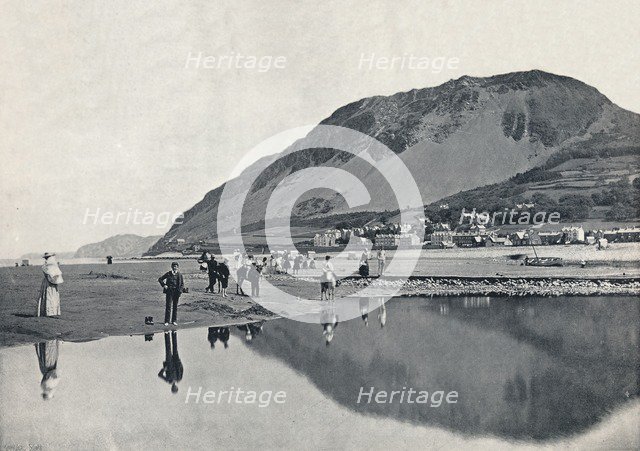 'Llanfairechan - The Village and Penmaenmawr Mountain', 1895. Artist: Unknown.