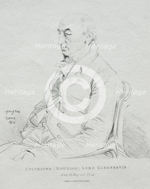 Sylvester Lord Glenbervie, 1815. Creator: Jean-Auguste-Dominique Ingres (French, 1780-1867).