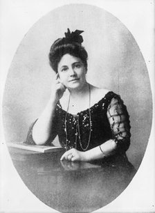 Mountaineers - Mrs. Cora Wilson Stewart, Founder of Moonlight Schools, 1913. Creator: Harris & Ewing.